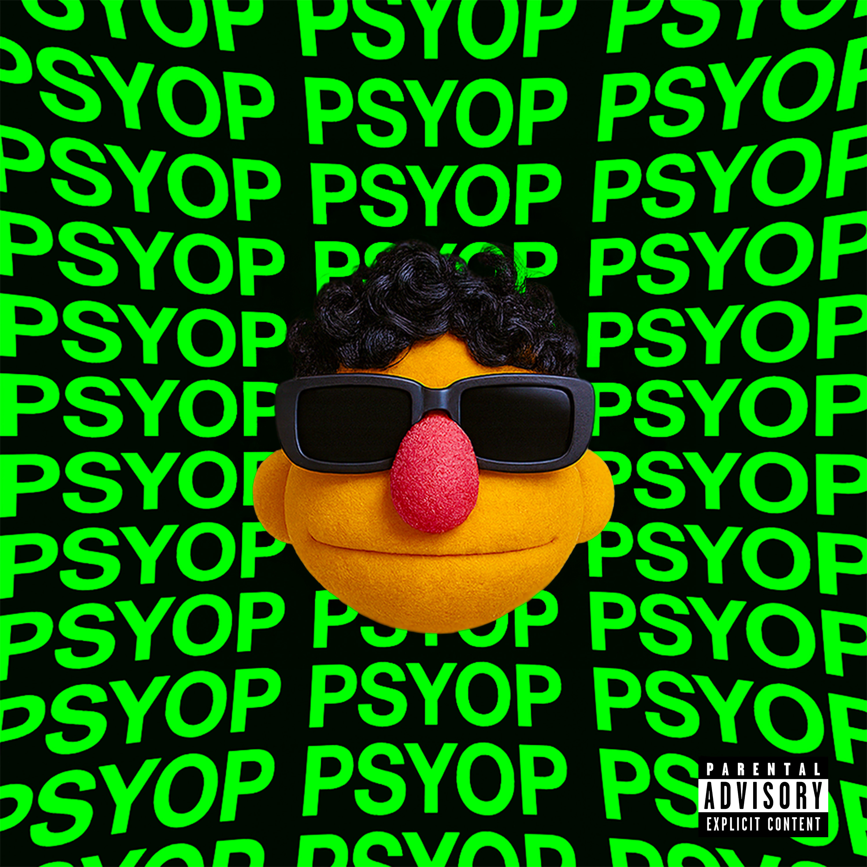 PSYOP album cover by LMNOP